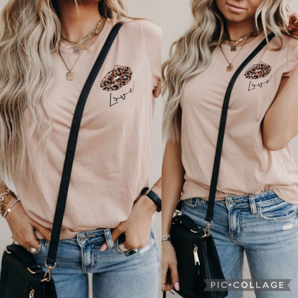 Leopard Love Graphic Tee